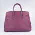 Cheap Hermes Original leather 6089 Ladies Handbag Purple