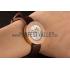 Hermes  MOP Dial Brown Leather Bracelet 801389