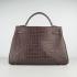 Hermes Kelly 6108 Handbag Crocodile Coffee