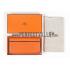 Hermes Fleming Long Wallet Orange 18926960