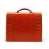 Hermes Briefcases H1053 Unisex Briefcase Orange Handbag