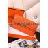 Hermes Kelly Long Wallet Orange 608074