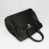 Hermes Original leather 6089 Handbag Lambskin Black