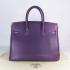 Hermes Birkin 6089 Ladies Handbag Purple