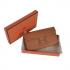 Hermes Wallet H6023 Ladies Cow Leather Coffee