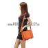 Hermes Man Messenger Large Orange Bag