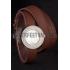 Replica Hermes  MOP Dial Brown Elongated Leather Bracelet 801393