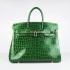 Hermes Birkin 6089 Ladies Handbag Green HM04828