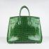 Hermes Birkin 6089 Ladies Handbag Green HM04828