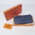 Hermes Wallet H015 Ladies Cow Leather Blue Replica