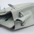 Hermes Birkin 6089 Handbag Crocodile Silver Replica