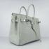 Hermes Birkin 6089 Handbag Crocodile Silver Replica