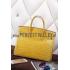 Replica Hermes Birkin 35 Crocodile Yellow 608065