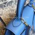 Hermes Kelly Blue Handbag