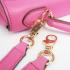 Hermes Original leather 6108 2way Lambskin Pink