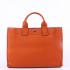 Cheap Hermes Briefcases 6008 Unisex Briefcase Orange Handbag