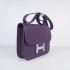 Hermes Constance H107 Cross Body Bag Purple Replica