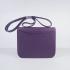 Hermes Constance H107 Cross Body Bag Purple Replica