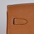 Hermes Original leather HB35 Handbag Cow Leather Coffee