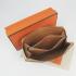 Hermes Wallet H016 Wallet Lambskin Coffee