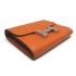 Hermes Wallet H2006 Ladies Cow Leather Orange