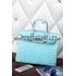 Replica Hermes Birkin 35 Crocodile Leather Lagon 608050