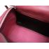 Hermes Lindy H8002 Cross Body Bag Canvas Pink Replica