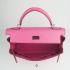 Hermes Original leather 6108 Ladies 2way Pink Bag