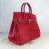 Hermes Birkin 6089 Handbag Crocodile Red HM05462