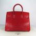 Hermes Birkin 6089 Handbag Crocodile Red HM05462