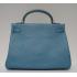 Hermes Kelly 62644 Ladies Cow Leather Blue Handbag