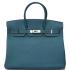 Cheap Hermes Birkin 62640 Handbag Blue