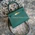 Hermes Kelly Calfskin Green