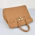 Replica Hermes Original leather 6089 Cow Leather Coffee Handbag