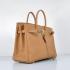 Replica Hermes Original leather 6089 Cow Leather Coffee Handbag