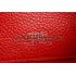 Hermes Jige Clutch Red 18926963