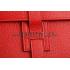 Hermes Jige Clutch Red 18926963