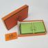 Hermes Wallet H015 Wallet Cow Leather Green