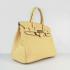 Hermes Birkin 6088 Handbag Crocodile Yellow Replica