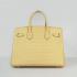 Hermes Birkin 6088 Handbag Crocodile Yellow Replica