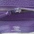 Hermes Wallet H006 Ladies Wallet Purple