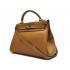 Hermes Kelly H1043 Cow Leather Coffee