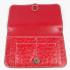 Hermes Wallet H001 Ladies Ostrich Skin Red