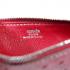 Hermes Wallet H001 Ladies Ostrich Skin Red