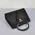 Hermes Original leather 6108 Ladies Black Handbag Replica