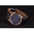 Replica Hermes  Croco Leather Strap Navy Dial 801404