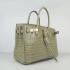 Hermes Birkin 6088 Ladies Handbag Grey HM06118