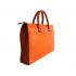 Hermes Briefcases H2097 Briefcase Cow Leather Orange Handbag