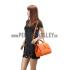 Hermes Stirrup Shoulder Bag Orange   608098 Replica