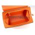 Hermes Stirrup Shoulder Bag Orange   608098 Replica